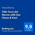 Terra Del Nonno With Sea Views & Pool Βίλα