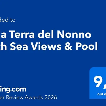 别墅 Terra Del Nonno With Sea Views & Pool 盖奥斯